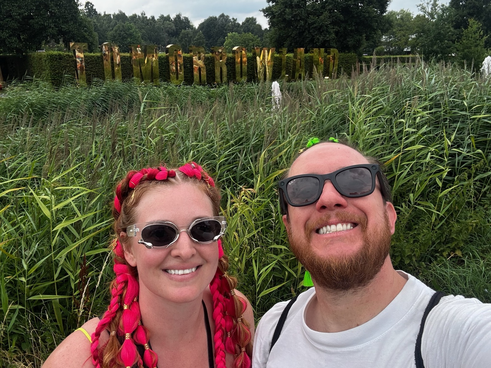 Brandon and Karen at Tomorrowland
