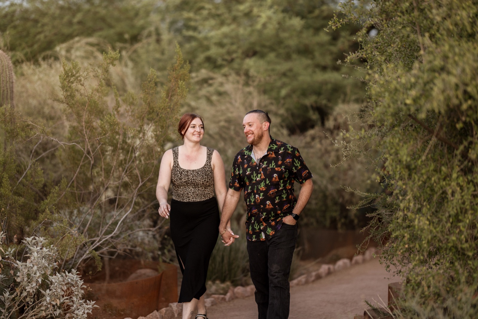 Walking the desert path